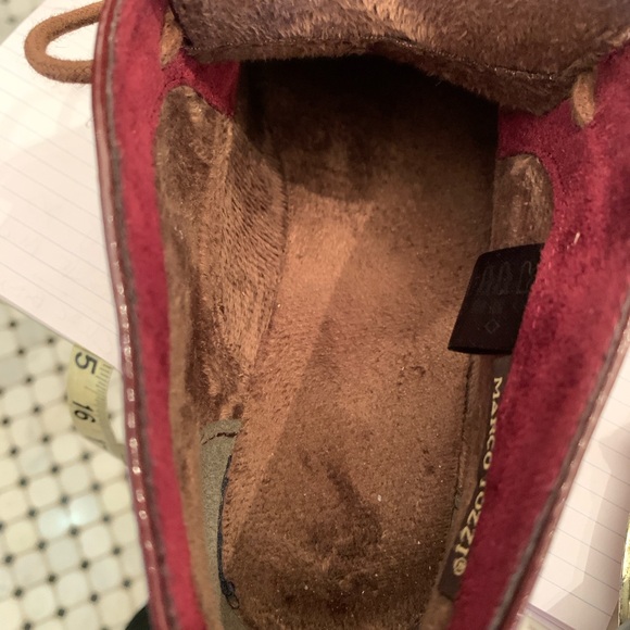 Burgundy Laced Ankle Boots 39 - Picture 10 of 15